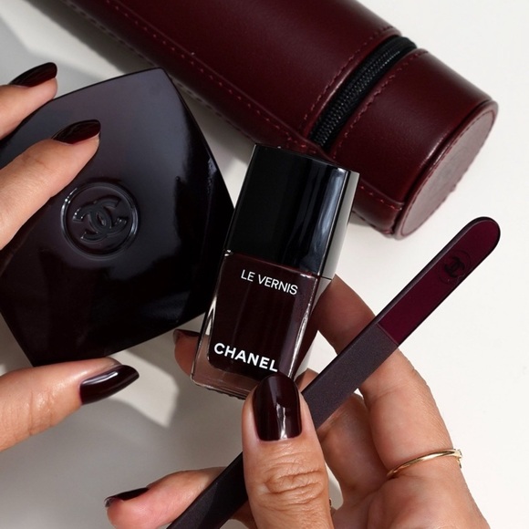 CHANEL Limited Edition Compact Mirror Duo Rouge Noir - Picture 4 of 12